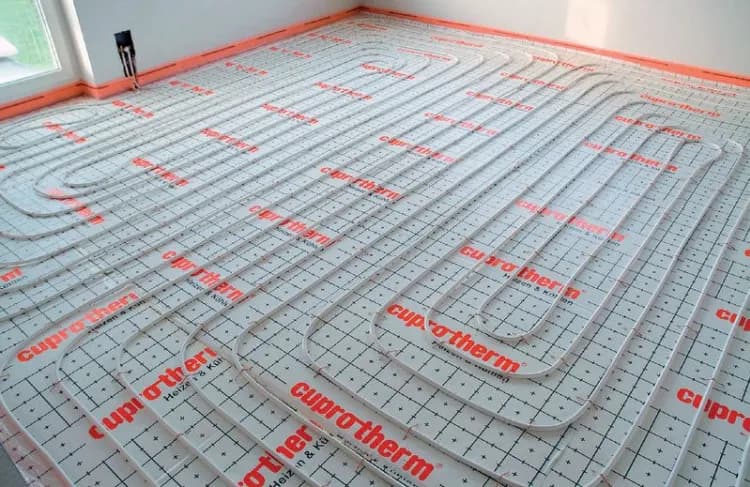 Podłogówka cena z materiałem - Koszt ogrzewania podłogowego za m2, podłogówka cena za m2 robocizny