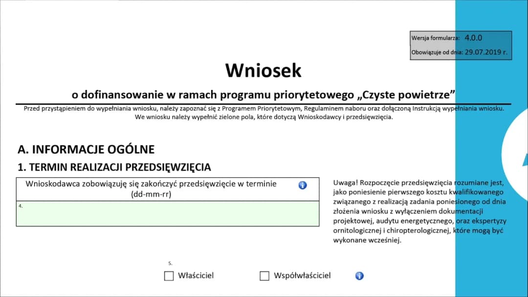 Jak skutecznie złożyć wniosek o płatność w programie czyste powietrze