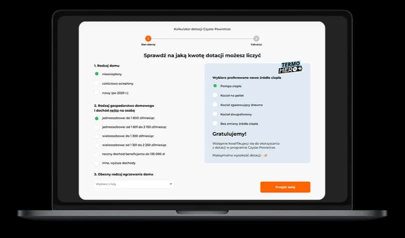 Jak obliczyć dofinansowanie z kredytu czyste powietrze kalkulator?