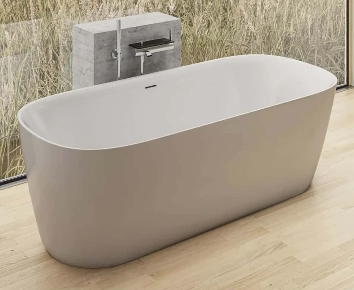 Wanna wolnostojąca z kompozytu — sekret trwałości i lekkości w Twojej łazience