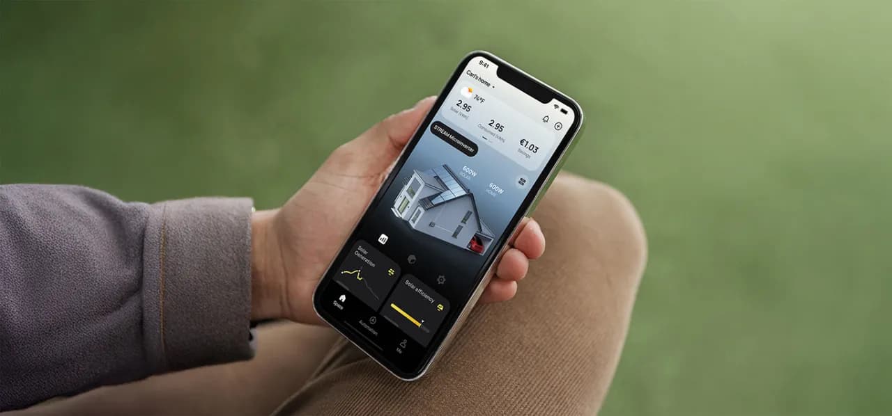 Zdalne zarządzanie energią z mikroinwerterem: Aplikacja w praktyce