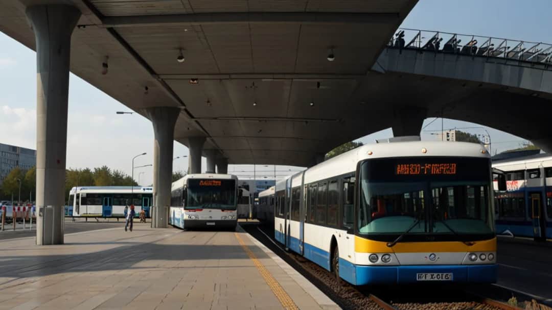 Jak dojechać do węzła przesiadkowego w Rokietnicy?