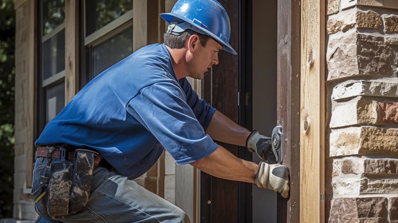 Montaż drzwi cena - Koszt montażu drzwi zewnętrznych i osadzenia