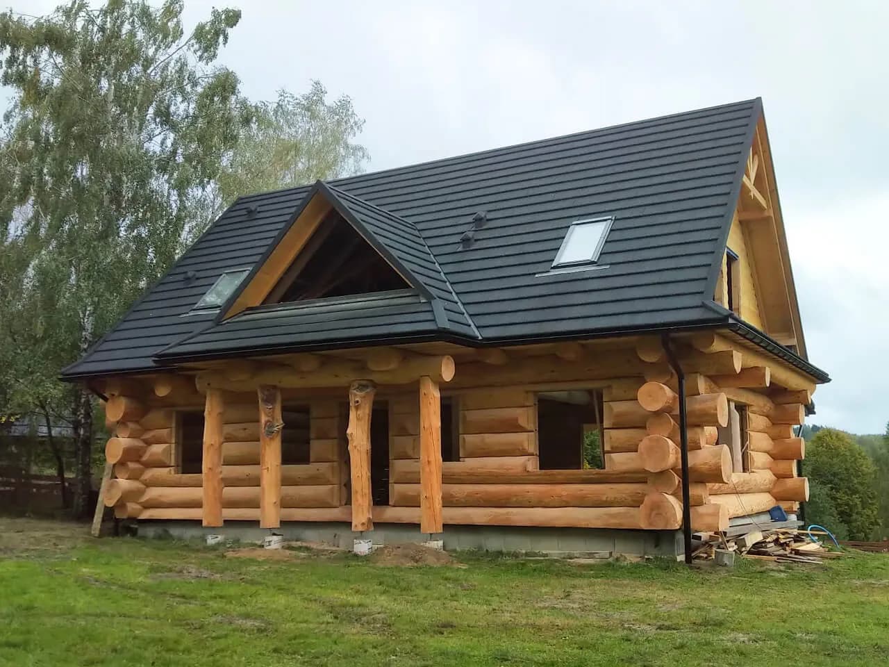 Koszt domu z bali - budowa, cena, pod klucz