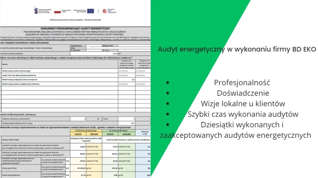 Audyt energetyczny do programu czyste powietrze - uniknij kosztów i problemów