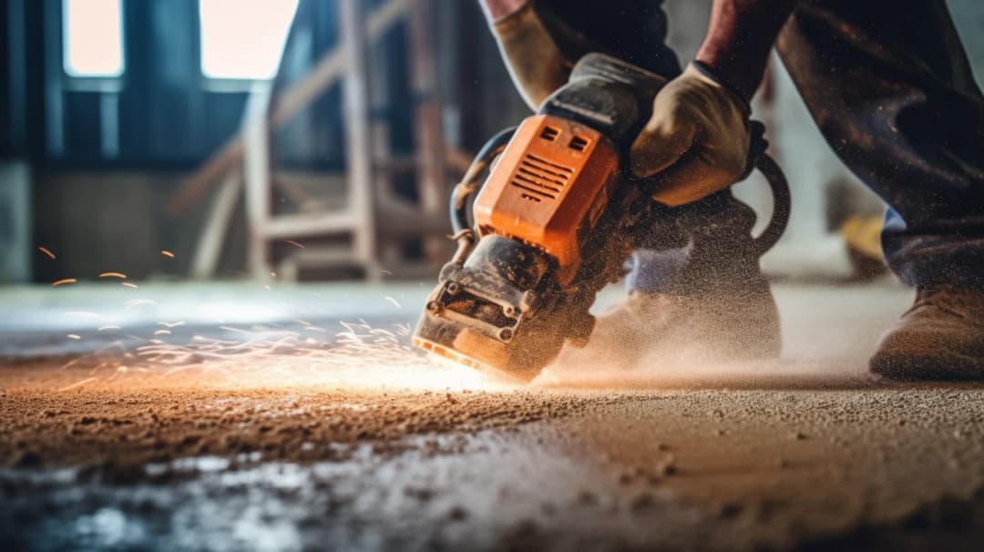 Szlifowanie wylewki betonowej - usługi szlifowania posadzek