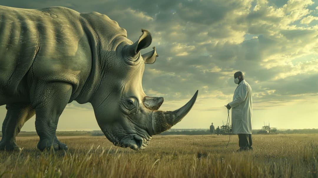 Czy in vitro może uratować nosorożce? Istnieją tylko dwie samice