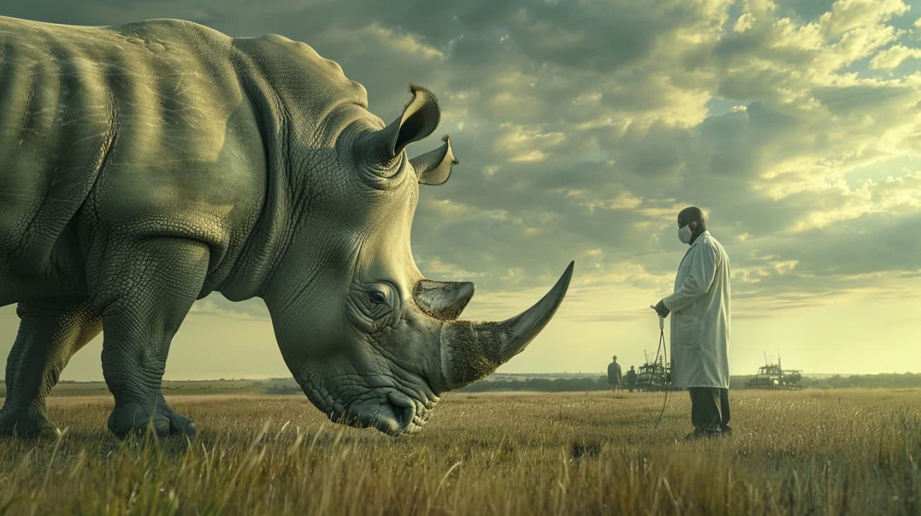 Czy in vitro może uratować nosorożce? Istnieją tylko dwie samice